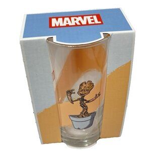 Marvel Groot Drinking Glass Cup Guardians Galaxy Collectible Superhero Tumbler